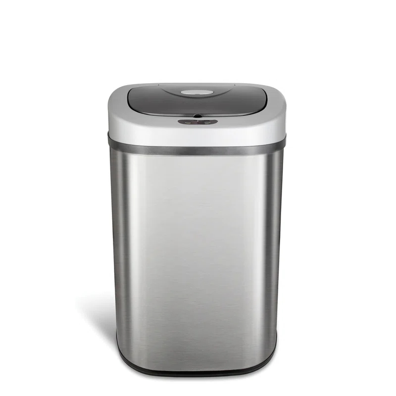 NineStars Nine Stars 21 Gallon Stainless Steel Motion Sensor Trash Can