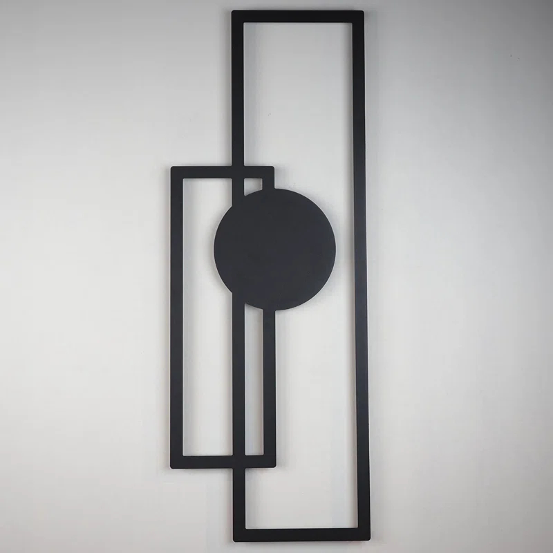 Trident Modern Metal Wall Art