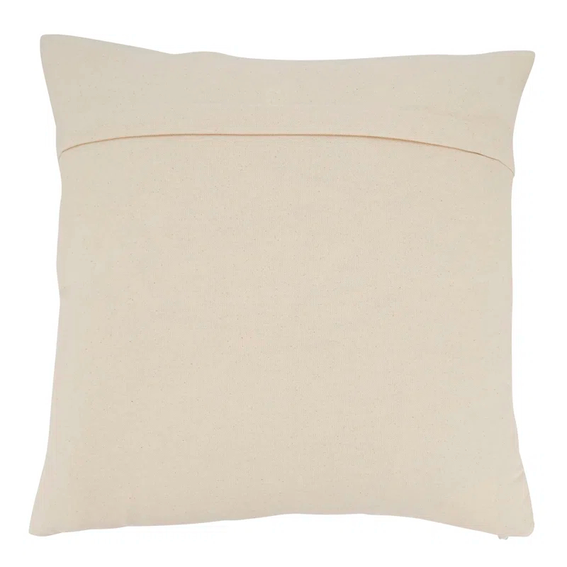 Saro Jenae Collection Cotton Throw Pillow