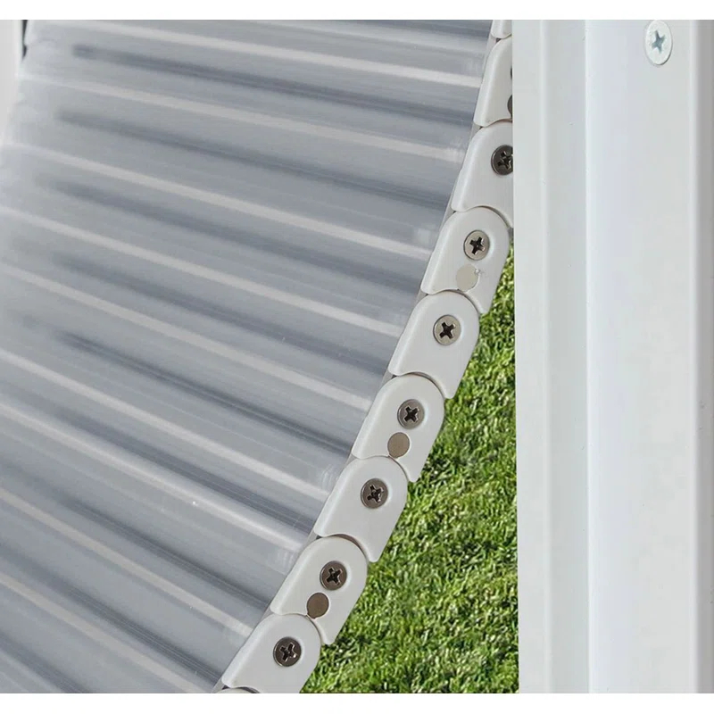 High Tech Pet Metal Door Mounted Electronic Pet Door