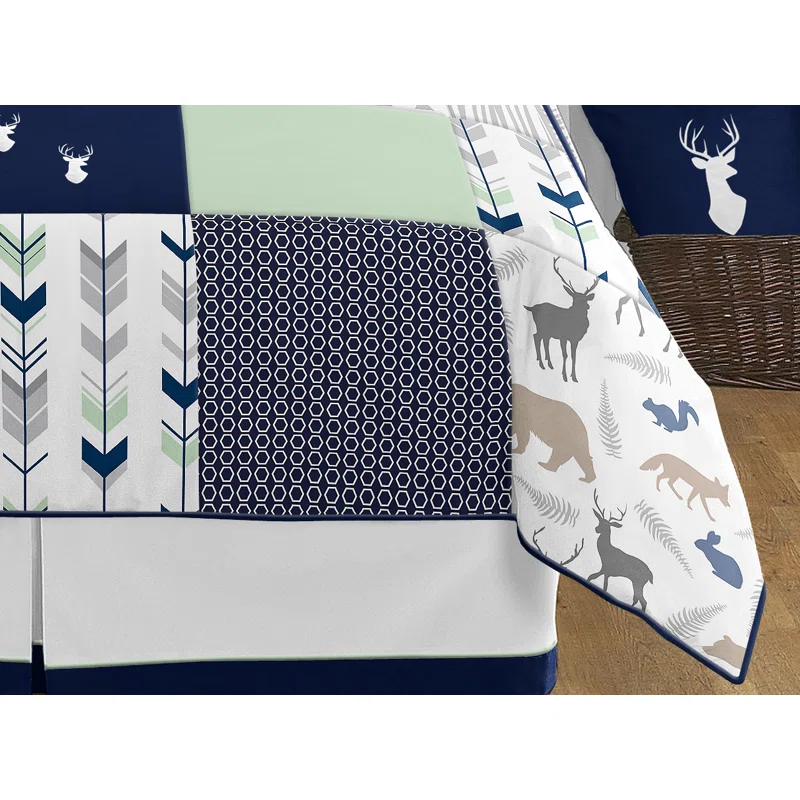 Sweet Jojo Designs Woodsy Microfiber Comforter Set