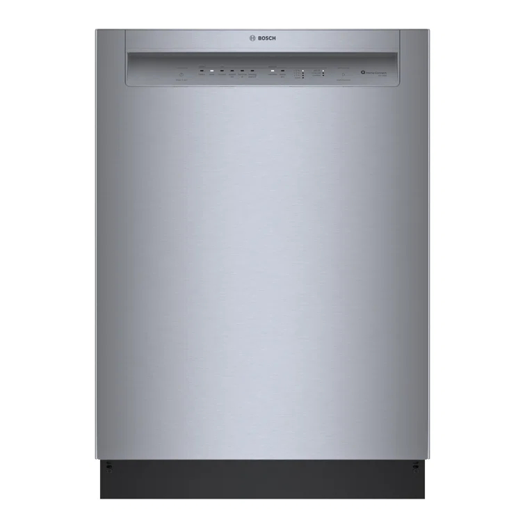 Bosch 800 Series 24" Front Control Built-In Dishwasher with Hybrid Tub SHE3AEM5N