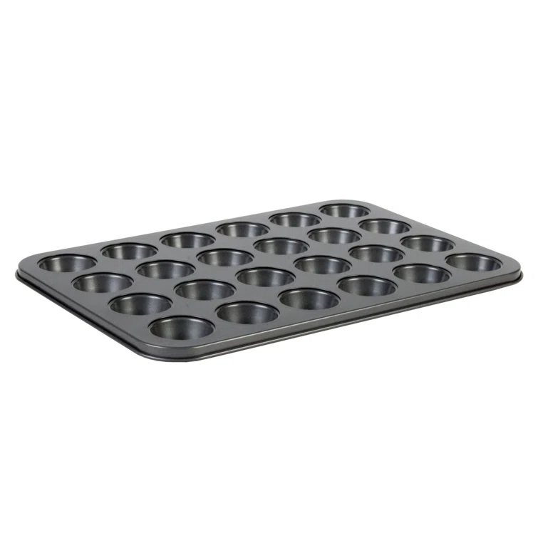Thunder Group Inc. Thunder Group Inc. 24 Cup Non-Stick Steel Muffin Pan with Lid