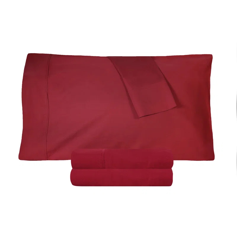 Superior Percale Cotton Woven 300 Thread Count Sheet Set & Reviews | Wayfair