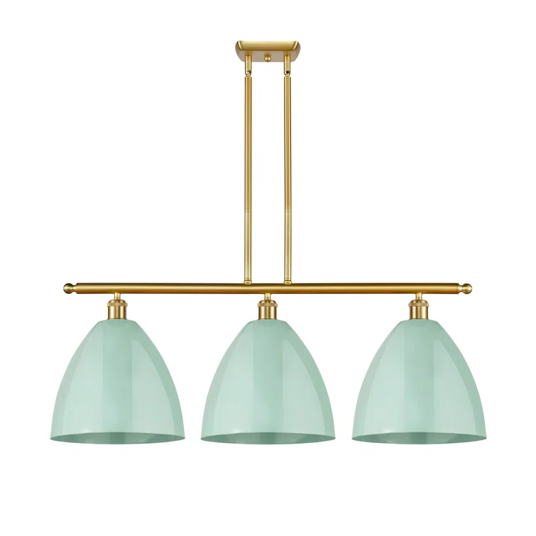 Innovations Lighting Plymouth Dome 3 - Light Kitchen Island Pendant