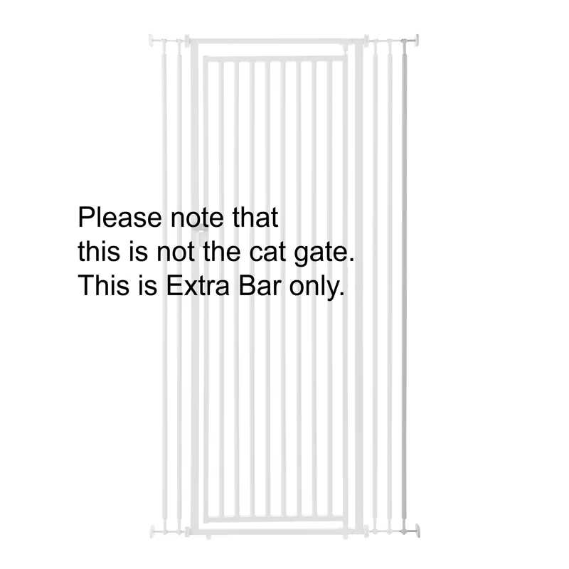 Cat Safety Gate Extra Bar