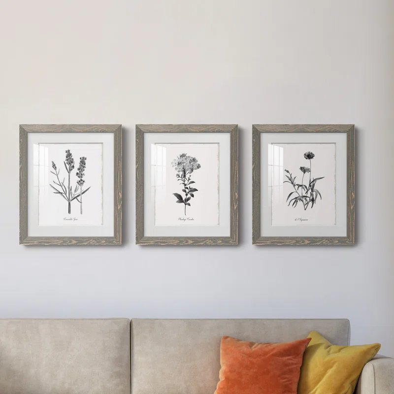 Red Barrel Studio® " Simply Imperial " 3 - Pieces Painting Print