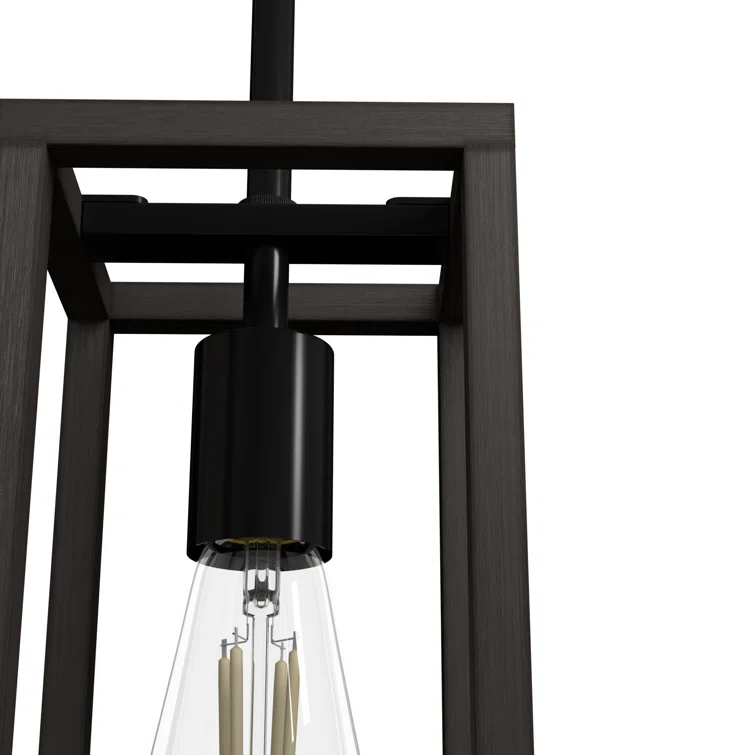 Hunter Fan Squire Manor 1 - Light Rectangle Mini Pendant