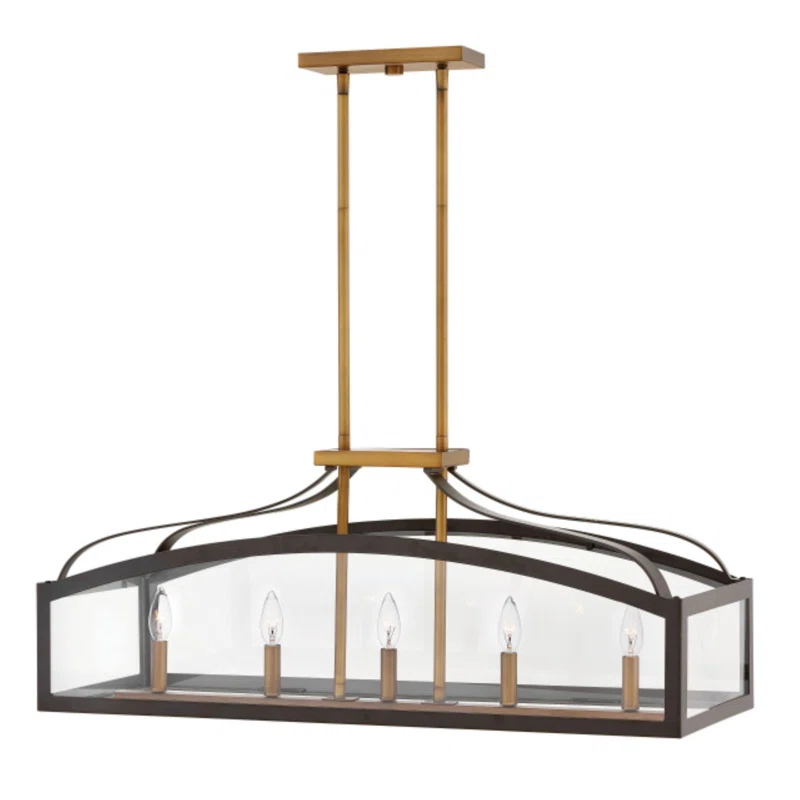 Hinkley Clarendon 5-Light Kitchen Island Linear Pendant