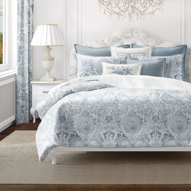 Savannah Cotton Linen Look 8 Piece Comforter Set