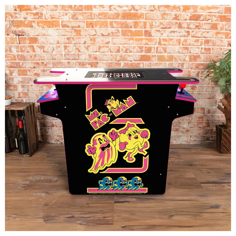 Arcade 1Up Arcade1Up Ms. Pac-Man 40th Anniversary Head-to-Head Black Series Edition Table