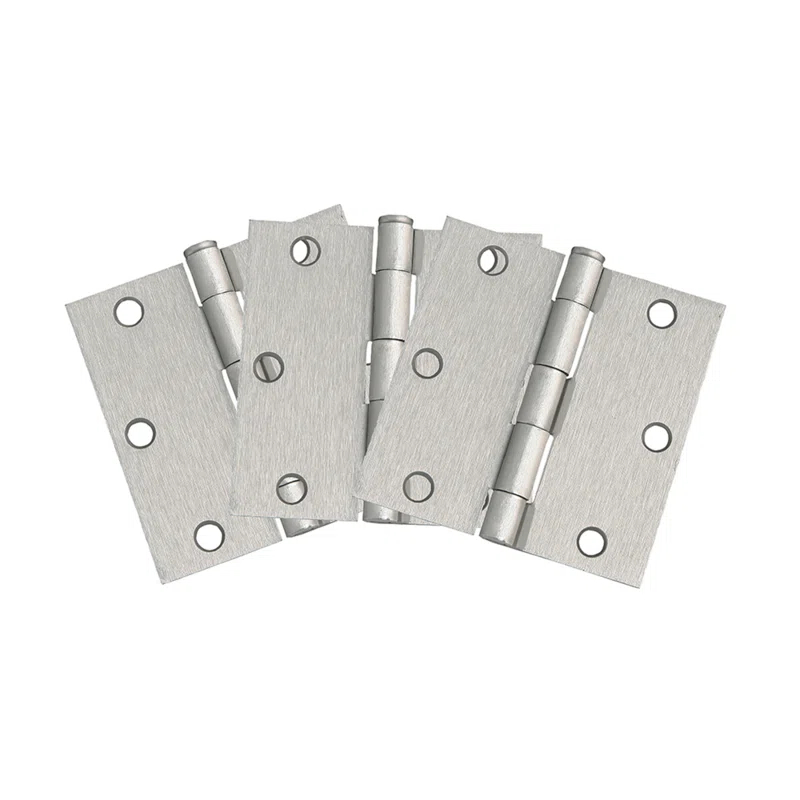 Design House 3.5" H x 3.5" W Butt Bearing Door Hinges (Set of 3)