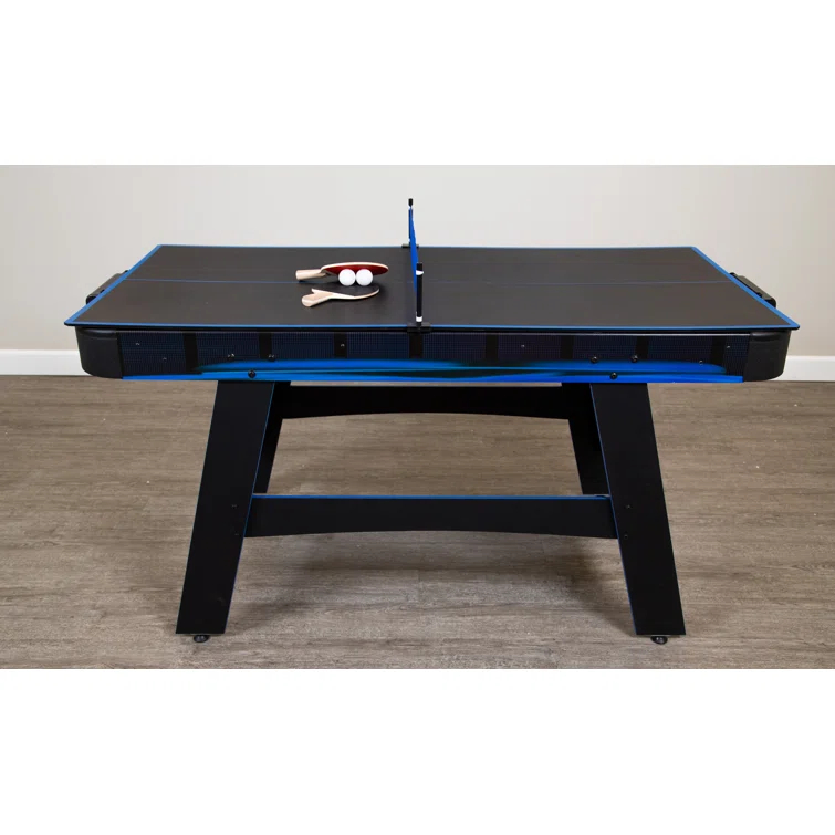 Hathaway Games 5' Two Player Air Hockey Table with Manual Scoreboard