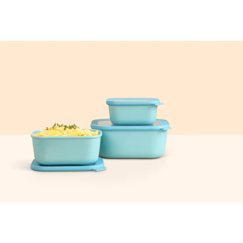 MEPAL Cirqula Food Storage - Set of 3 Containers and 3 Lids