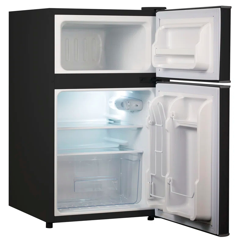 BLACK+DECKER Black + Decker 3.1 cu. ft. Freestanding Mini Fridge with Freezer