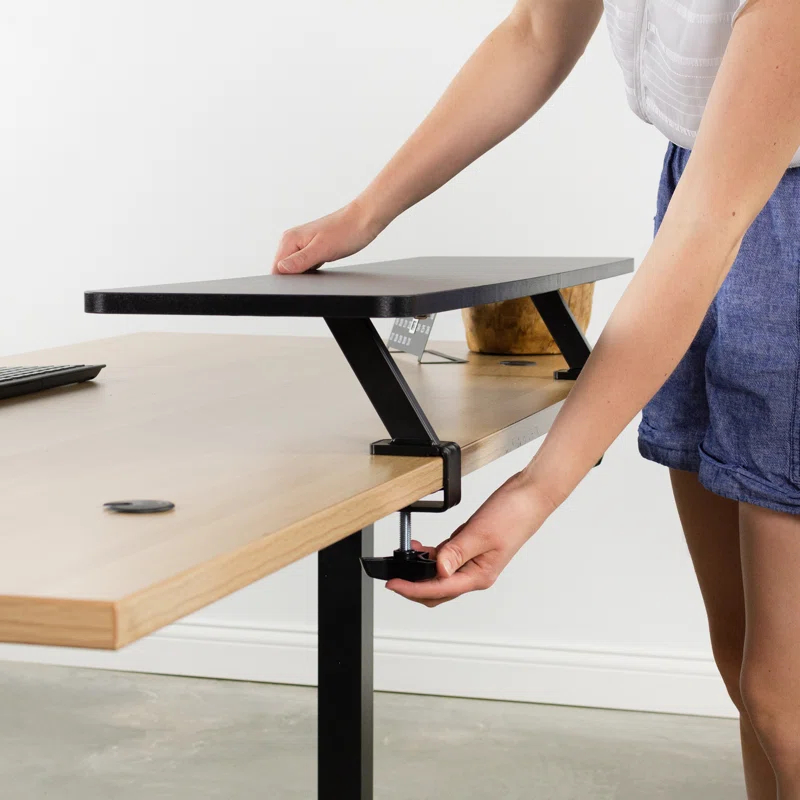 Vivo Clamp-on 40in Shelf Monitor Riser