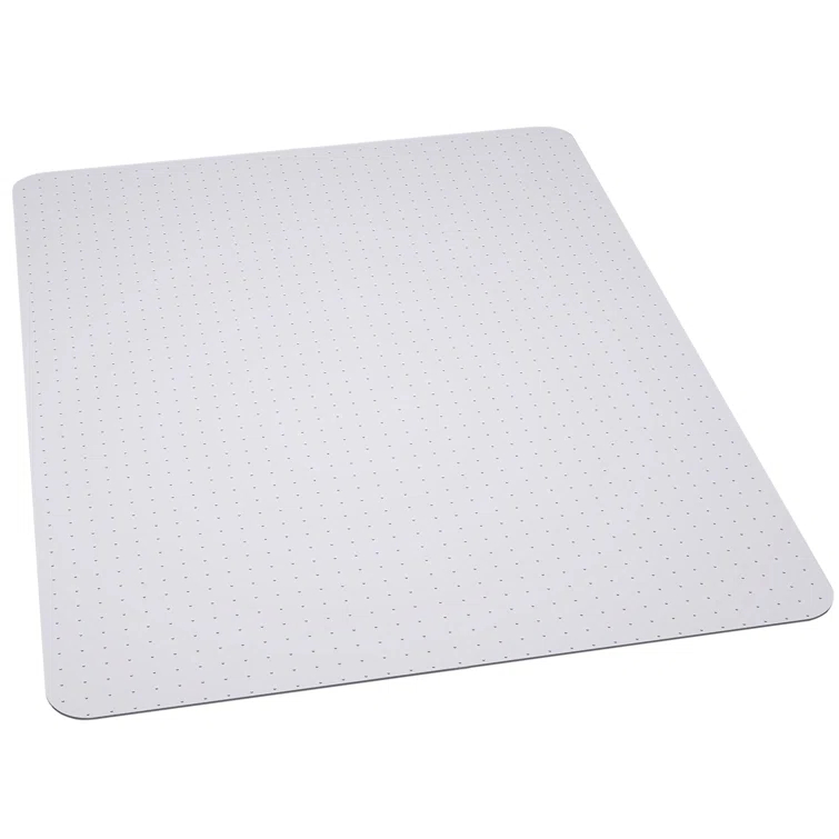 Flash Furniture Jackson Carpet Chair Mat with Scuff and Slip Resistant Textured Top