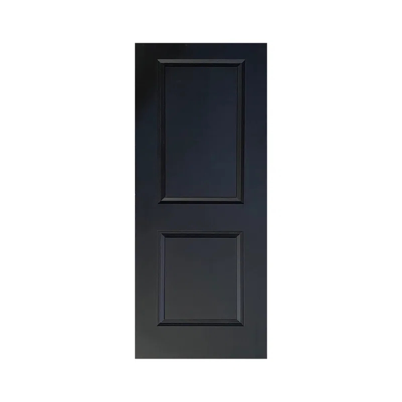 Calhome 80'' Solid + Manufactured Wood Paneled Painted with Installation Hardware Kit Barn Door