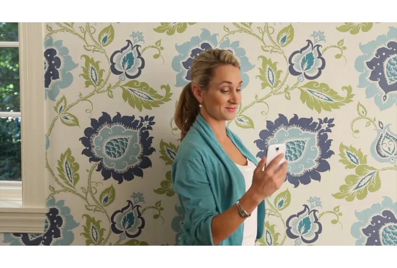 Magnolia Home Heirloom Rose Wallpaper