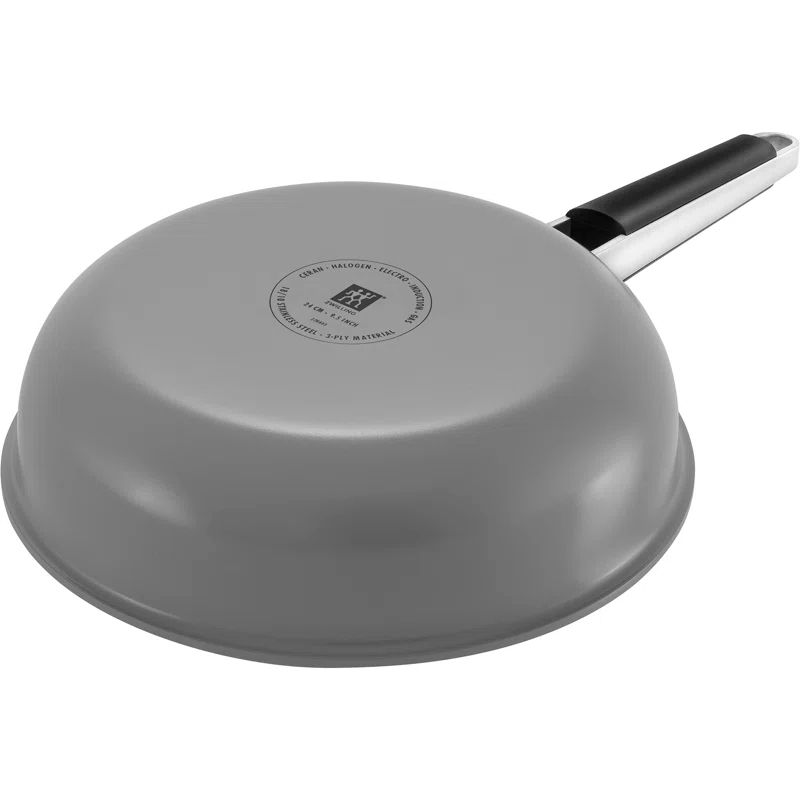 ZWILLING J.A. Henckels ZWILLING Pure 9.5-Inch Stainless Steel Ceramic Nonstick Fry Pan
