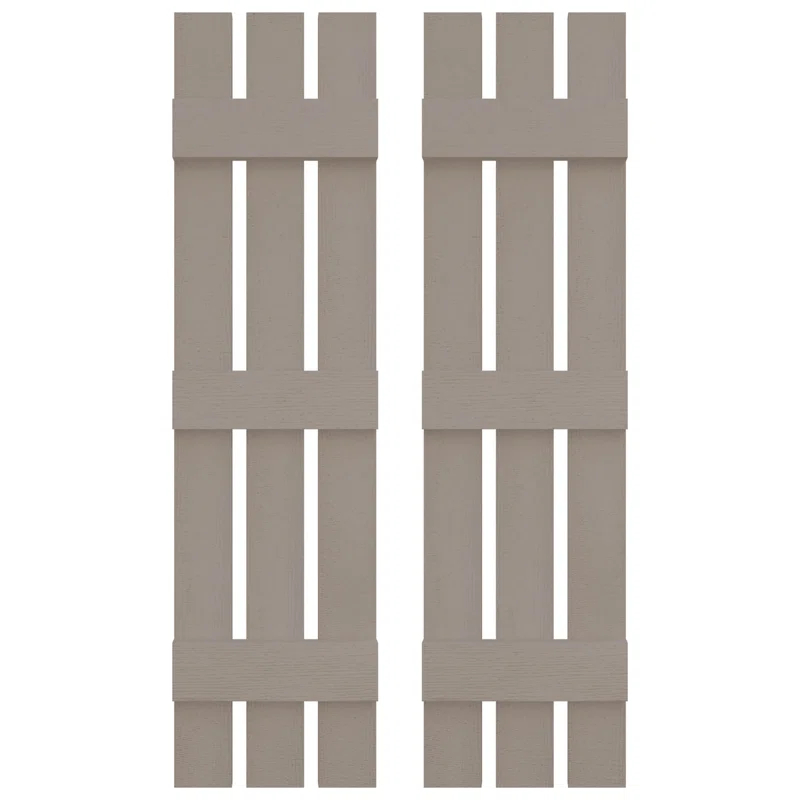 Builders Edge 12'' Board & Batten Shutters