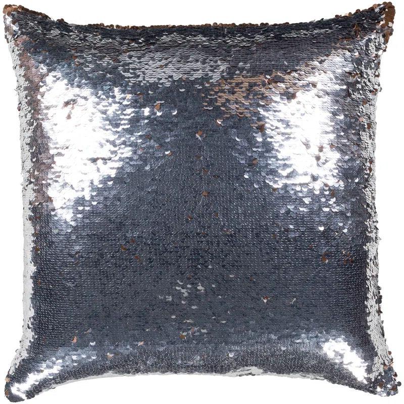 Livabliss Andrina Sequined Throw Pillow
