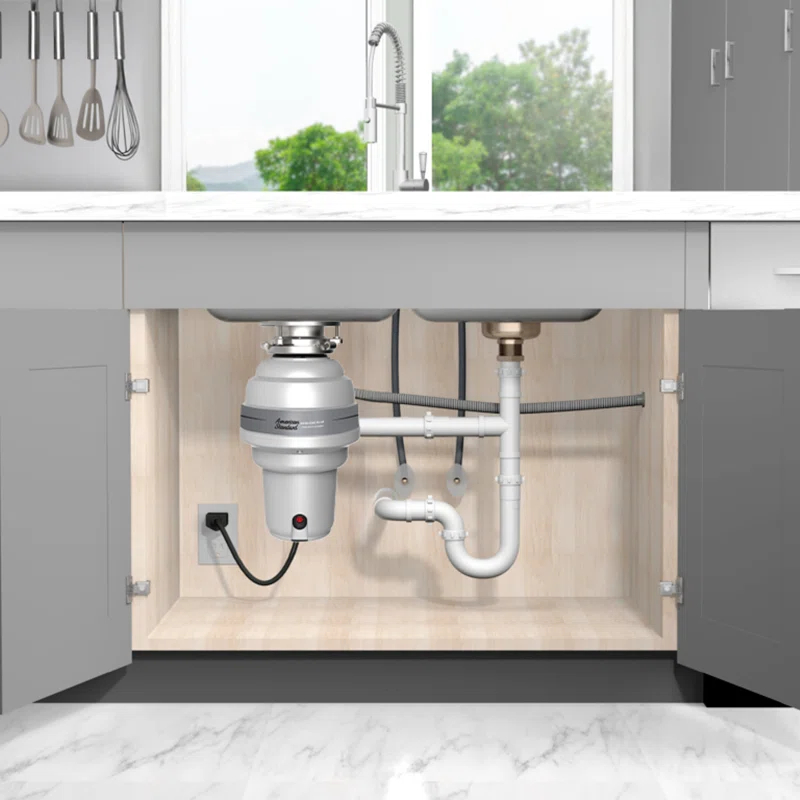 American Standard American Standard 1.25 HP Continuous Feed Garbage Disposal with Cord