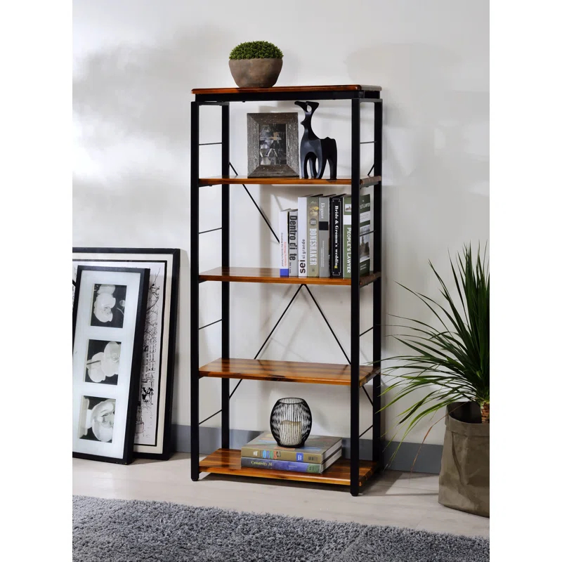 Delight Glass Jurgen Etagere Bookcase