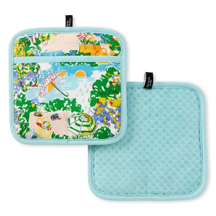 kate spade new york Kate Spade New York SPRING GARDEN Potholder Set (Set of 2)