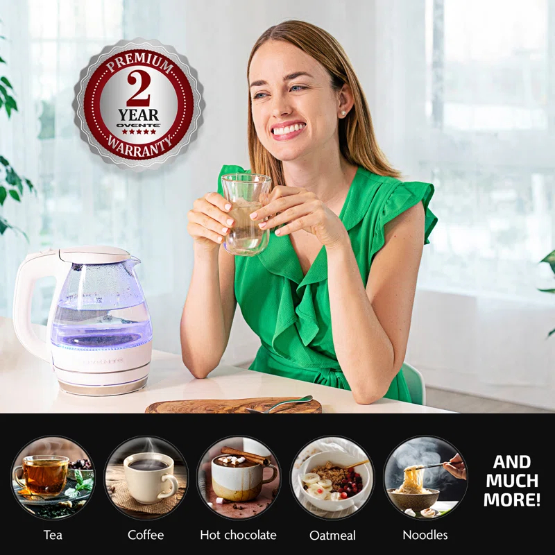 Ovente OVENTE 1.5 qt. Electric Tea Kettle