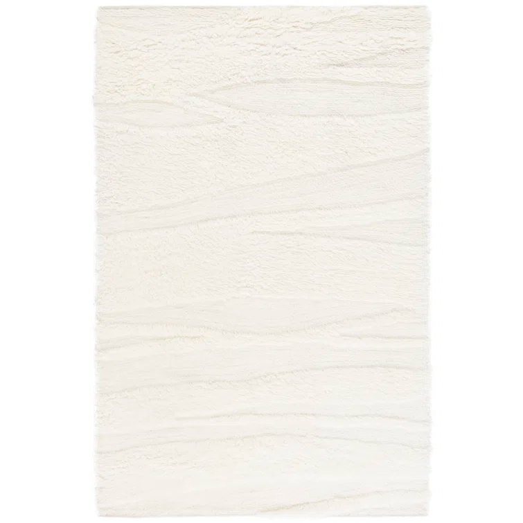 Safavieh Casablanca 473 Hand Woven Wool Pile Solid Color Rug