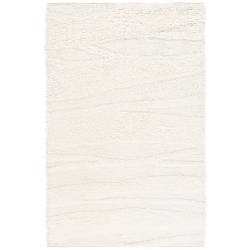 Safavieh Casablanca 473 Hand Woven Wool Pile Solid Color Rug