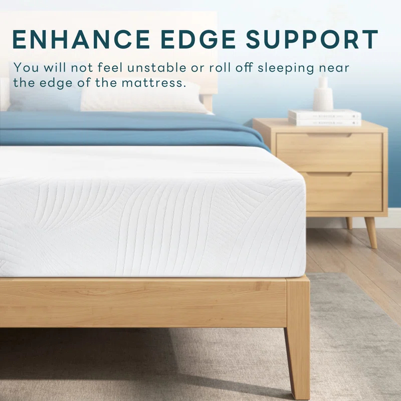 Alwyn Home Medium Cooling Gel Memory Foam Mattress