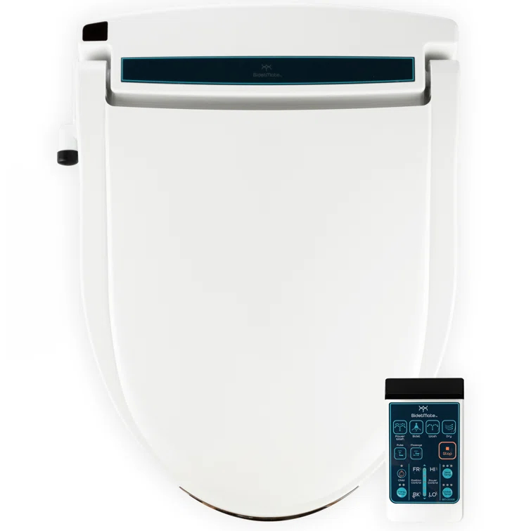BidetMate Elongated Toilet Seat Bidet BM-2000R-E