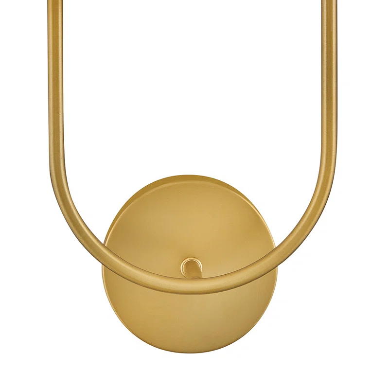 Lark 2-Light Right Hand White Linen Wall Sconce