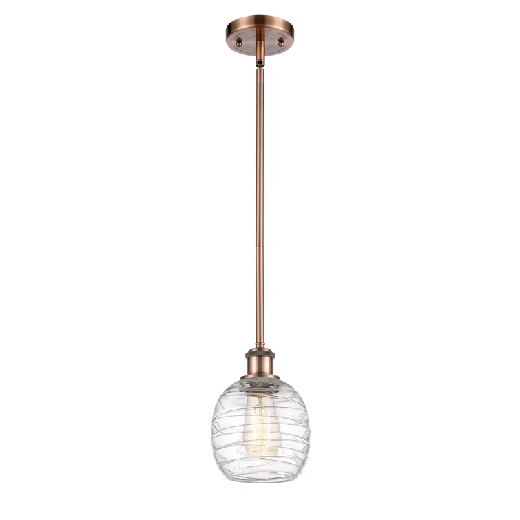 Innovations Lighting Belfast 1 - Light Single Drop Pendant Pendant
