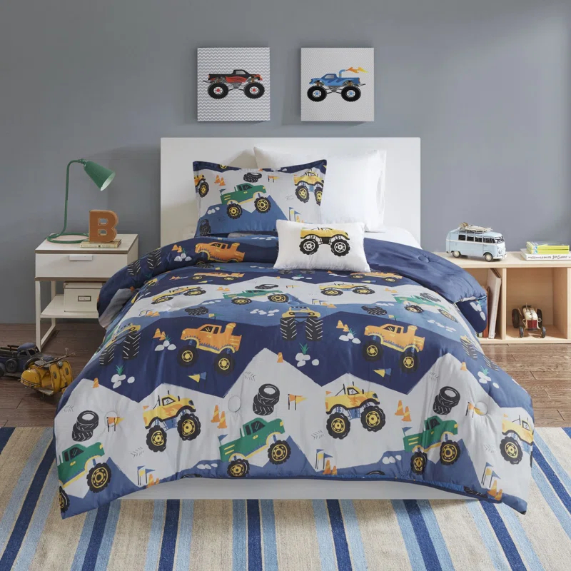 Nash Monster Truck Comforter Set