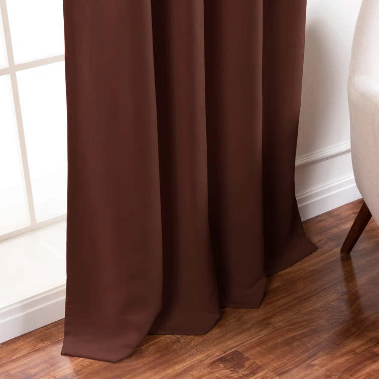 Best Home Fashion, Inc. Solid Grommet Blackout Thermal Curtain Panels & Reviews | Wayfair