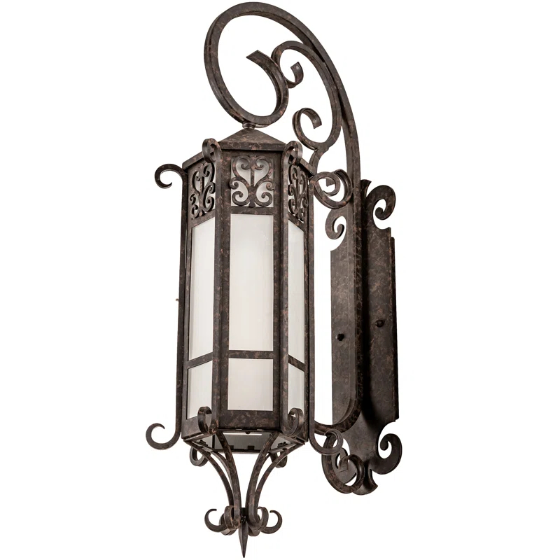 Caprice Steel Armed Sconce
