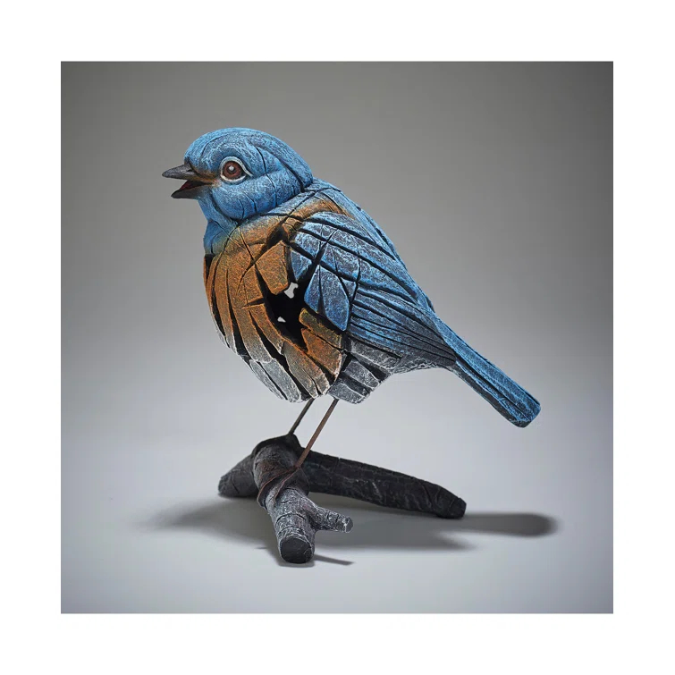 enesco Edge Sculpture Western Bluebird Figure 8.1in H | Wayfair