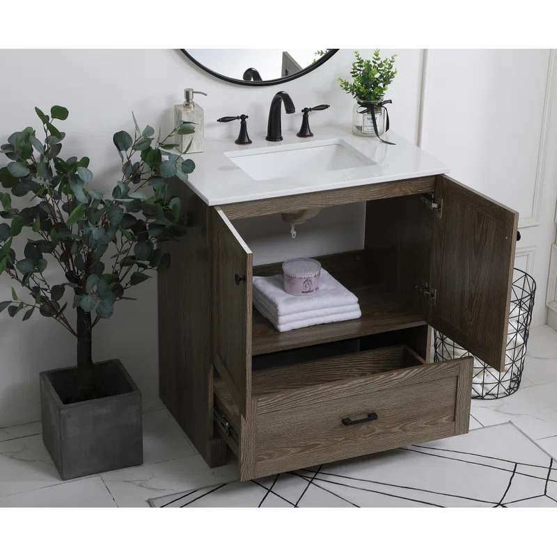 Elegant Kitchen and Bath Elegant Kitchen and Bath Single Bathroom Vanity
