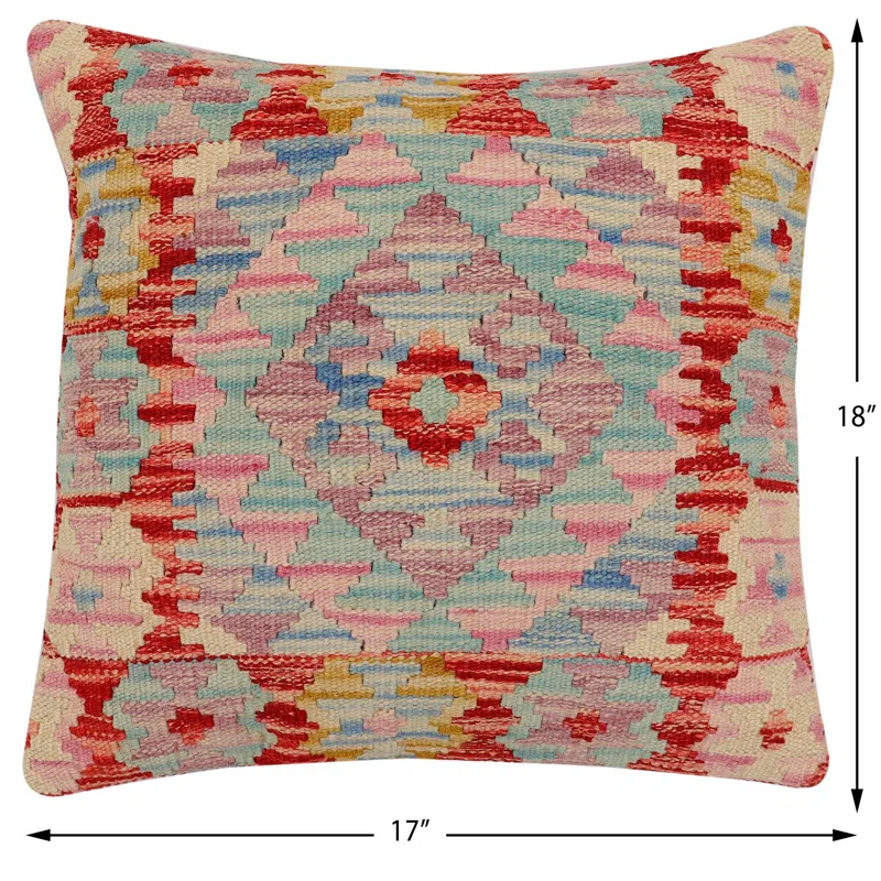 Arshs Fine Rugs Tribal Kilim Pillow No Decorative Addition Throw Pillow