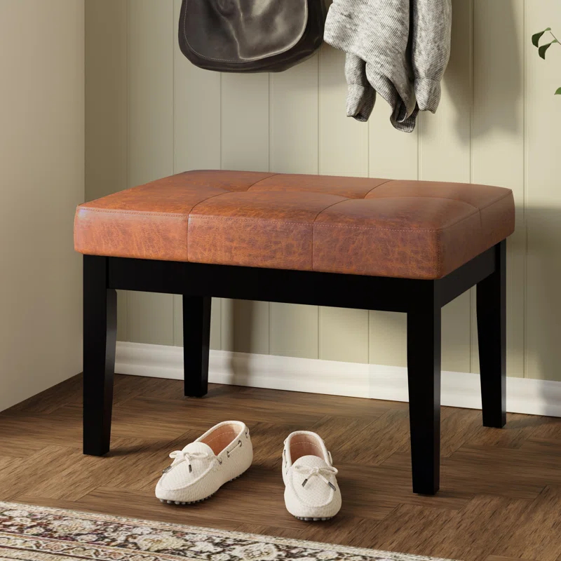 Lacey Small Tufted Ottoman Bench