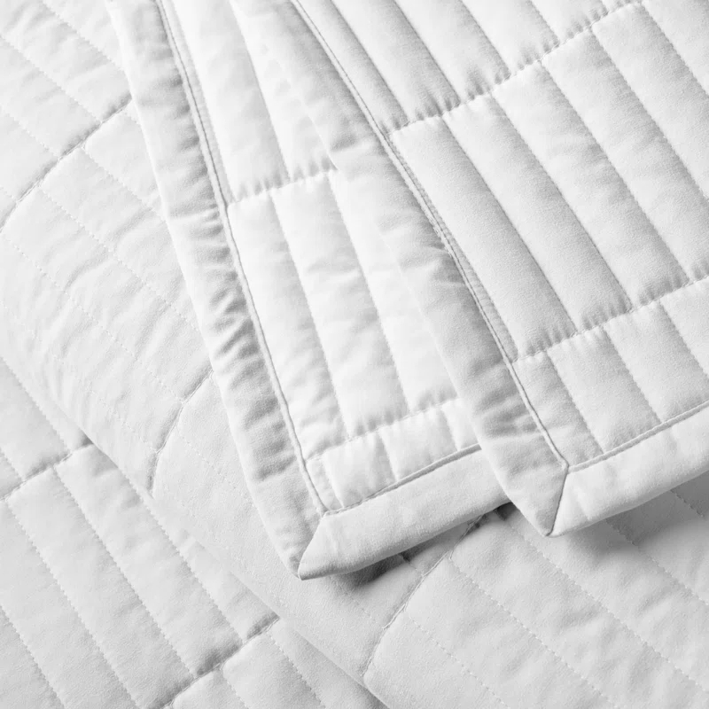 Jennifer Adams Home Codora Two-Tone Reversible 3pc. Quilt Set with Shams