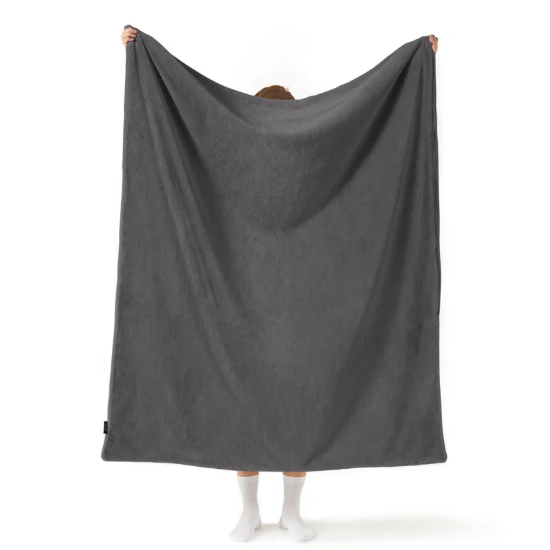 Allisandro Allisandro Double-Sided Soft and Luxurious Faux Fur Throw Blanket