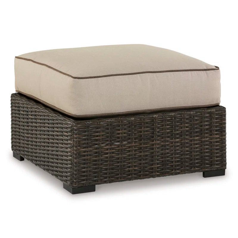 Hokku Designs Gwennoline Outdoor Ottoman