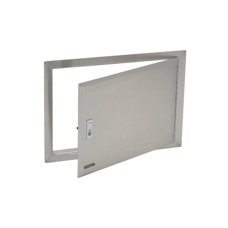 Bull Outdoor Products 25.63'' Stainless Steel Grade 304 Stainless Steel Drop-In Access Doors