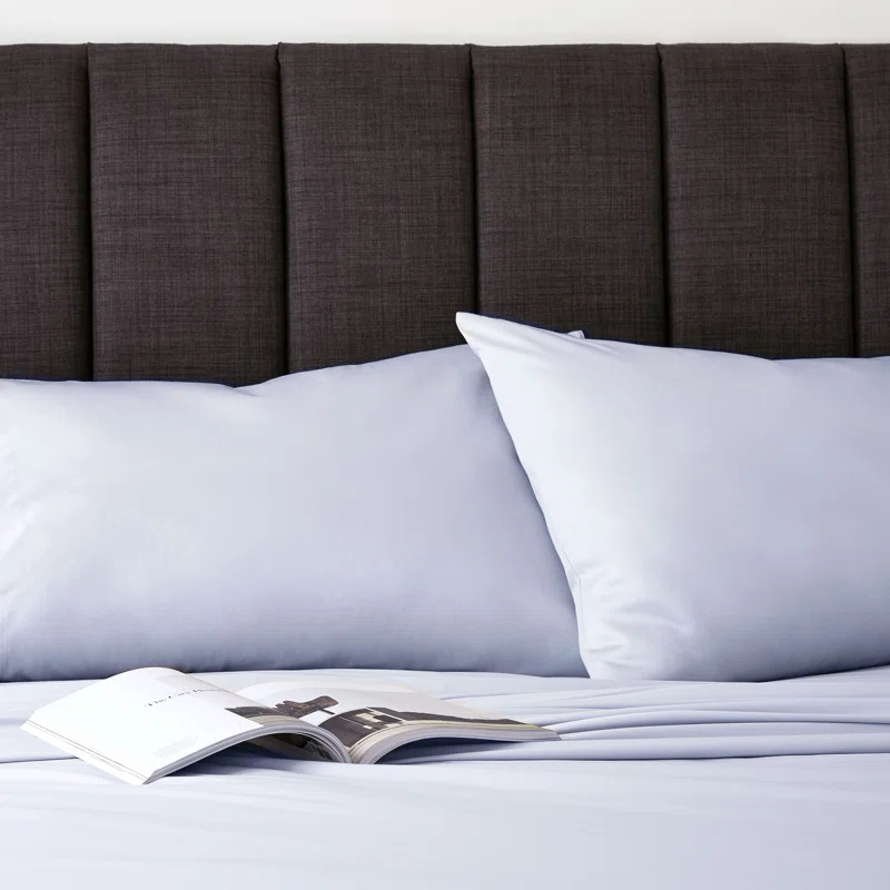 CLEAN DESIGN HOME Clean Design Home x Martex 400 Thread Count Satin Anti-Allergen Sheet Set