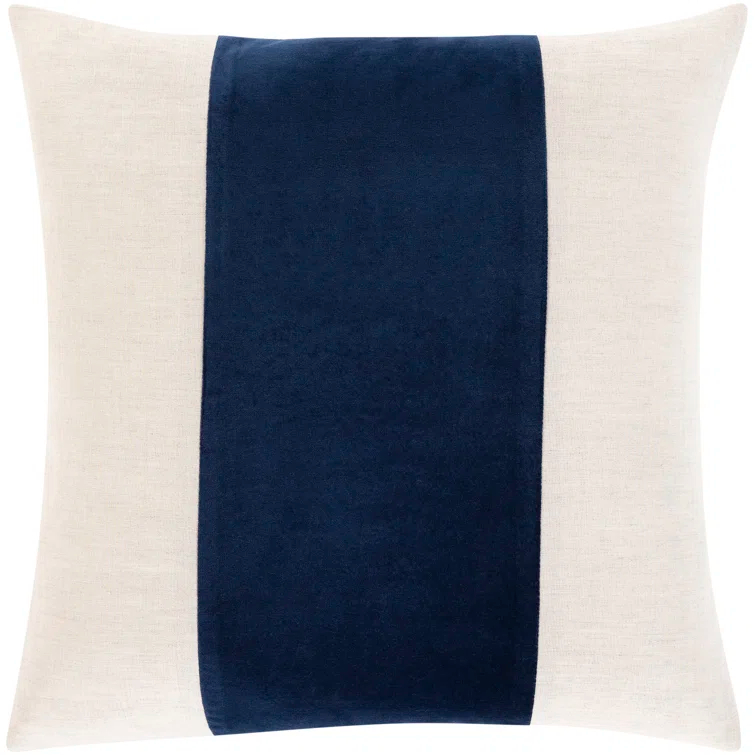 Kat Striped Cotton Throw Pillow
