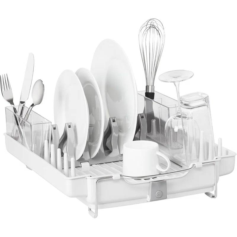 OXO OXO Stainless Steel Countertop Dish Rack